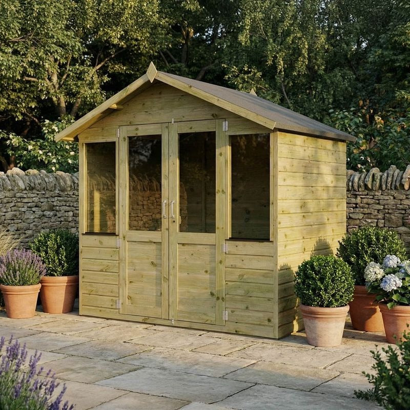 Adley 7' x 5' Traditional Summer House | Sheds.co.uk