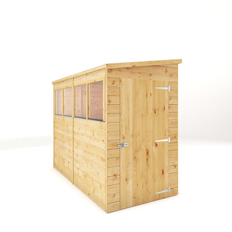 Adley 8' x 4' Modular Shiplap Pent Shed | Sheds.co.uk