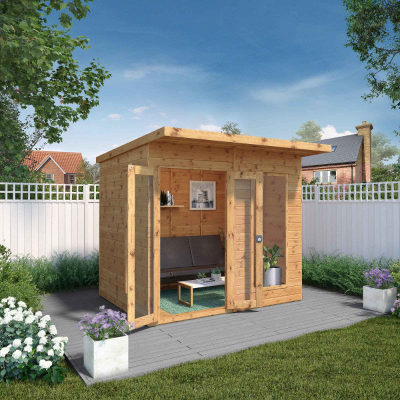 Adley 8' x 6' Honeybourne Summer House | Sheds.co.uk