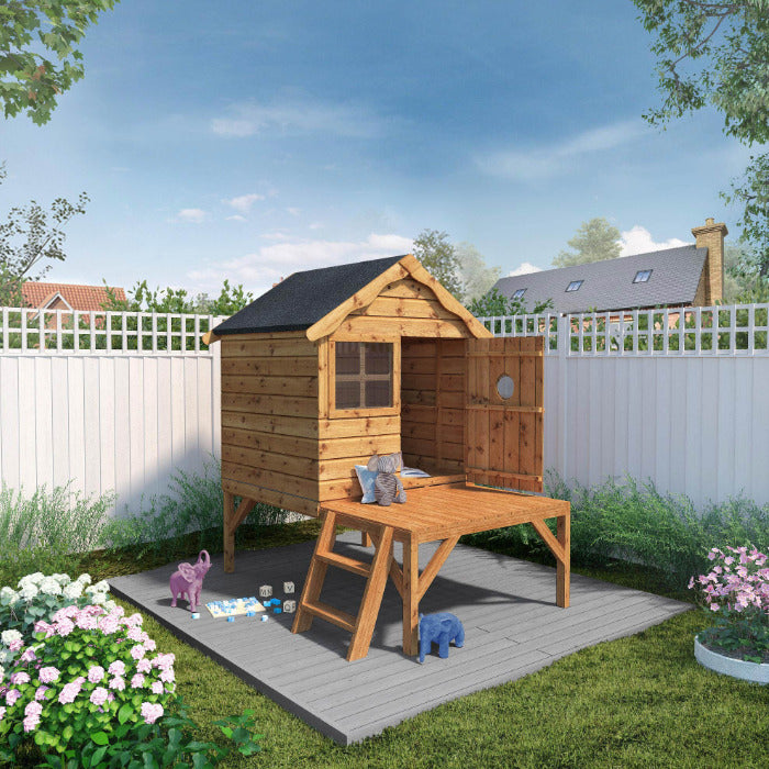 Adley Jellytot Cosy Tower Playhouse | Sheds.co.uk