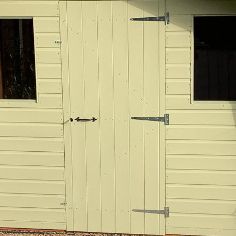 Bards 5' x 7' Popular Custom Apex Cabin Shed - Pre Painted | Sheds.co.uk