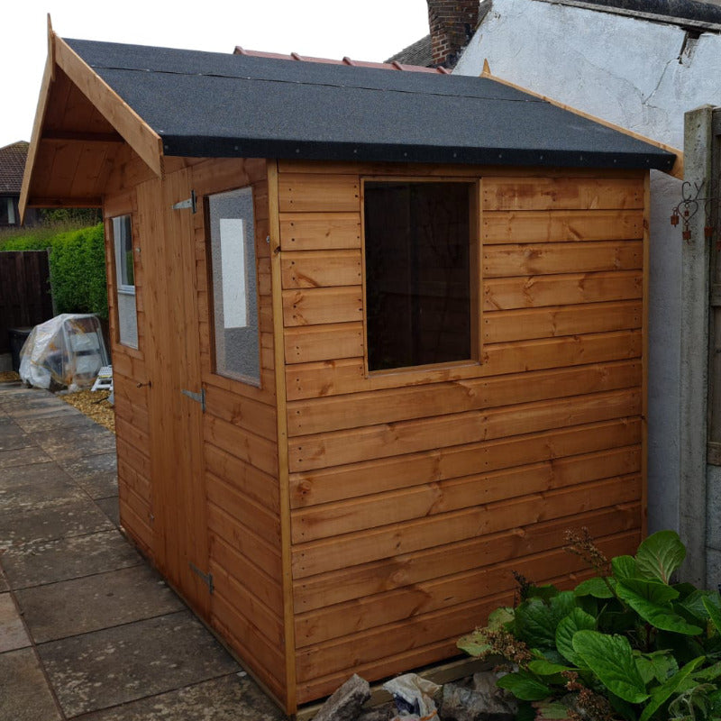 Bards 5' x 7' Popular Custom Apex Hobby Shed | Sheds.co.uk