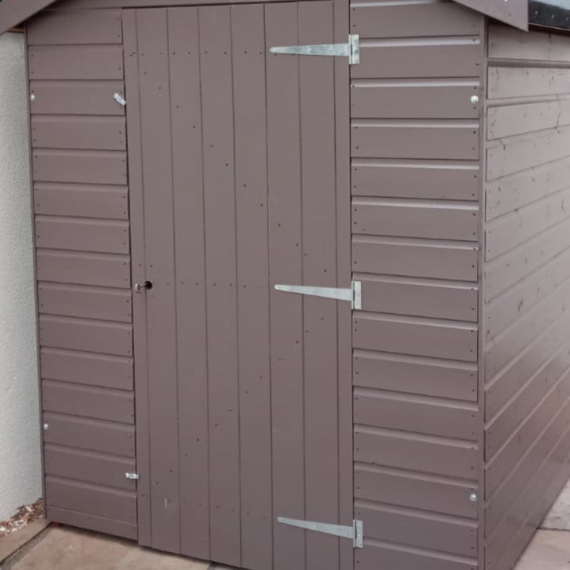 Bards 7' x 5' Popular Custom Apex Shed - Pre Painted | Sheds.co.uk