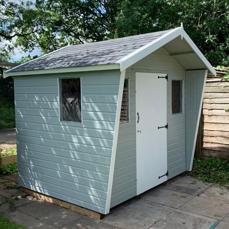 Bards 6' x 8' Popular Custom Apex Cabin Shed - Pre Painted | Sheds.co.uk