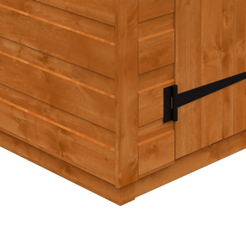 Redlands 5' x 6' Shiplap Modular Pent Bike Shed | Sheds.co.uk