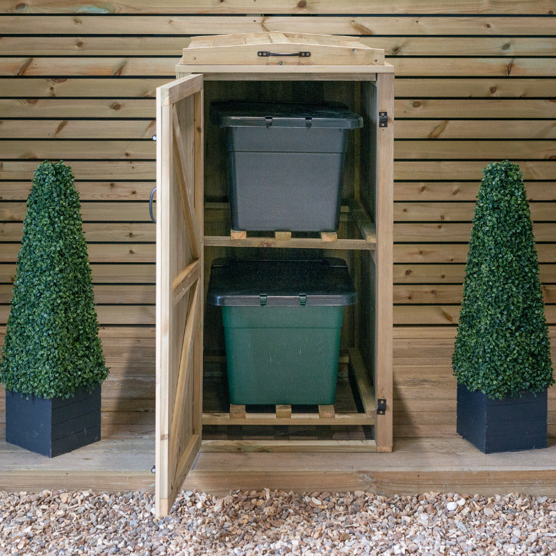 Garden Village 2 Recycle Box Store | Sheds.co.uk