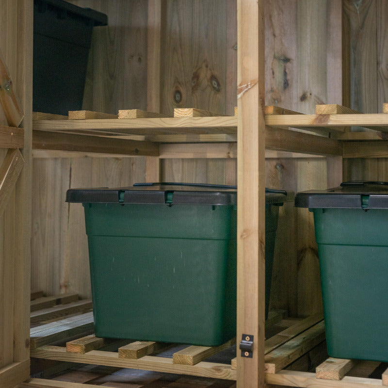 Garden Village 8 Recycle Box Store | Sheds.co.uk
