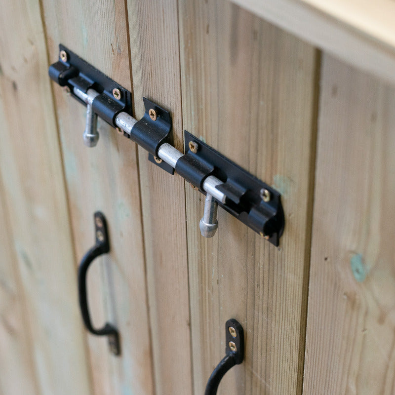 Garden Village Combi Bin Store - 1 Wheelie Bin / 2 Recycle Box | Sheds.co.uk