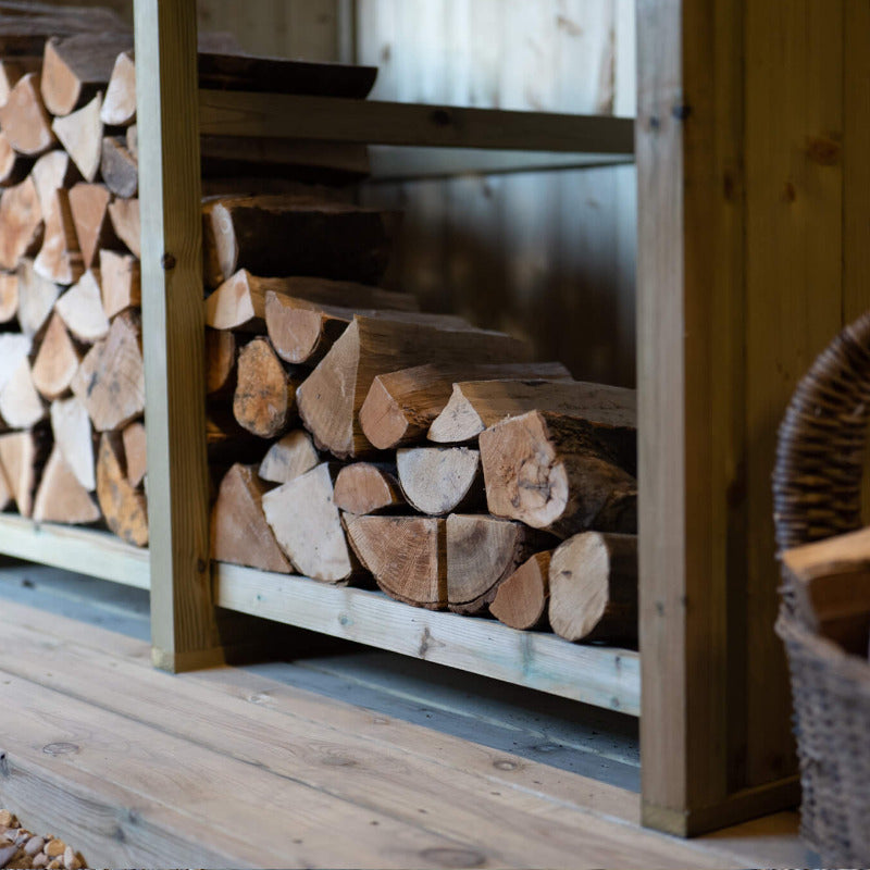 Garden Village Large Log Store | Sheds.co.uk
