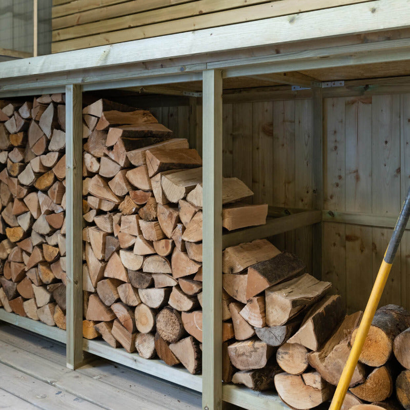 Garden Village Large Log Store | Sheds.co.uk