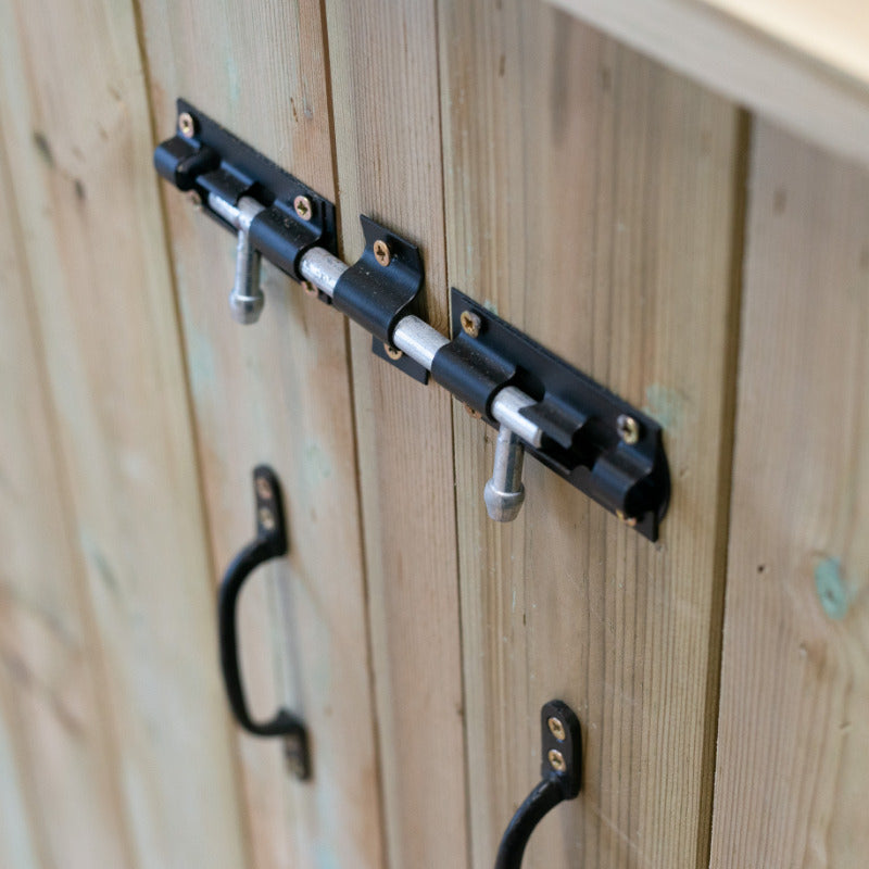 Garden Village Sextet Wheelie Bin Store - 140L | Sheds.co.uk