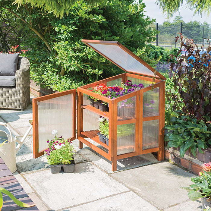 Rowlinson Hardwood Cold Frame | Sheds.co.uk