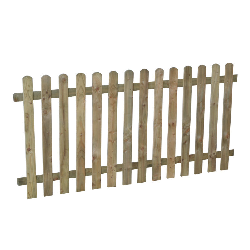 Hartwood 3' x 6' Pressure Treated Heavy Duty Pale Picket Fence Panel | Sheds.co.uk