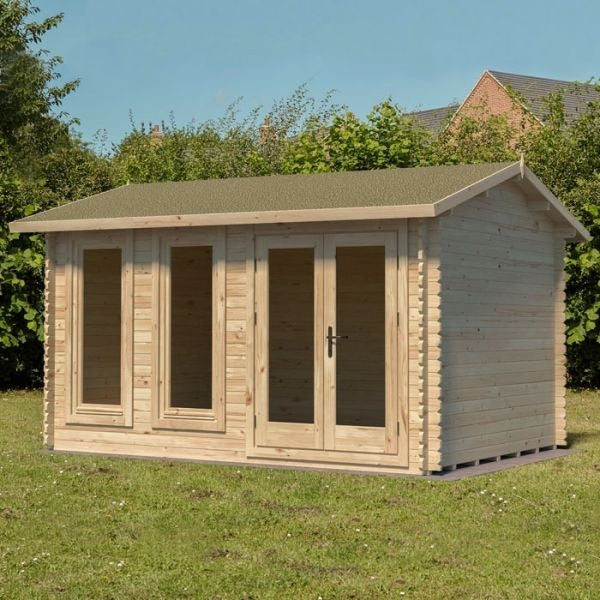 Hartwood 4m x 3m Witney Log Cabin | Sheds.co.uk
