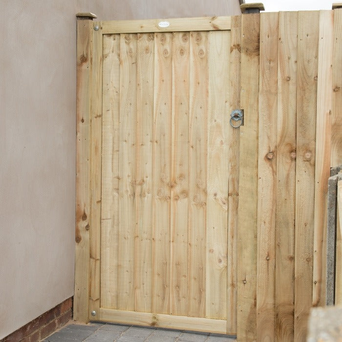 Hartwood 6' x 3' Pressure Treated Feather Edge Gate | Sheds.co.uk