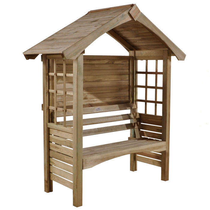 Hartwood Cheshire Arbour Seat | Sheds.co.uk