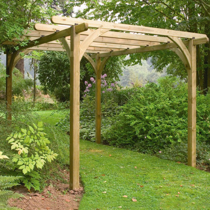 Hartwood Large Supreme Pergola Kit | Sheds.co.uk