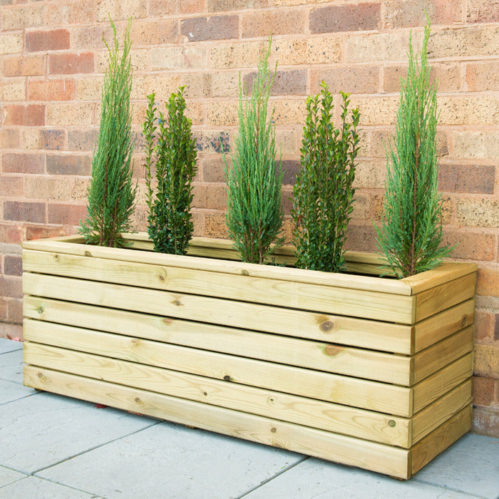 Hartwood Linear Long Planter | Sheds.co.uk