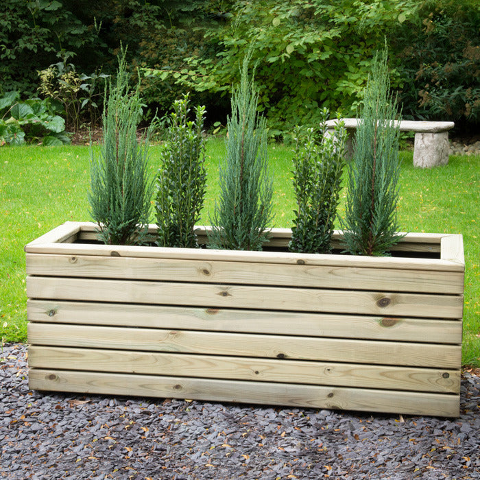 Hartwood Linear Long Planter | Sheds.co.uk