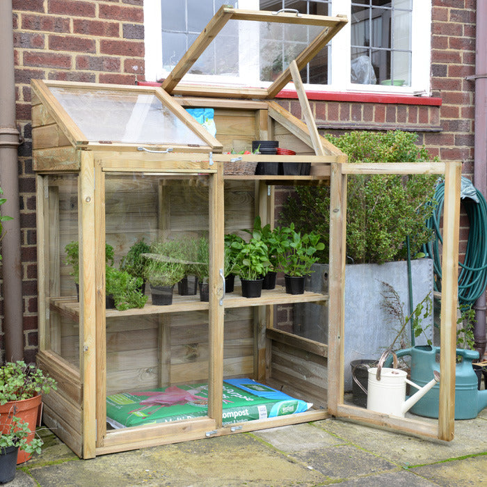 Hartwood Mini Greenhouse | Sheds.co.uk