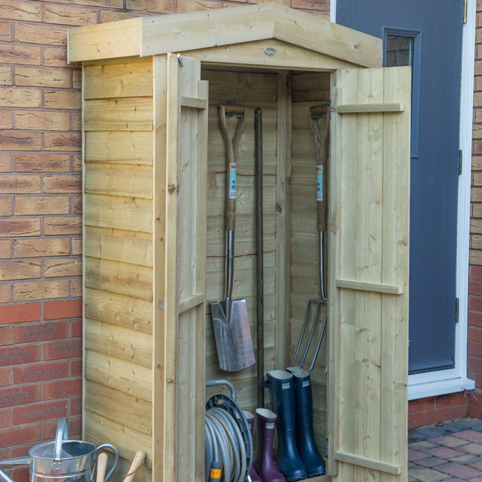 Hartwood Pressure Treated Overlap Apex Tall Garden Store | Sheds.co.uk