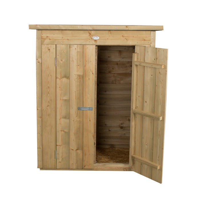 Hartwood Pressure Treated Overlap Pent Garden Store | Sheds.co.uk