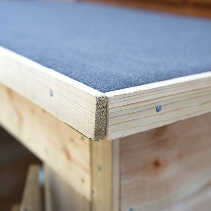 Hartwood Pressure Treated Overlap Pent Garden Store | Sheds.co.uk