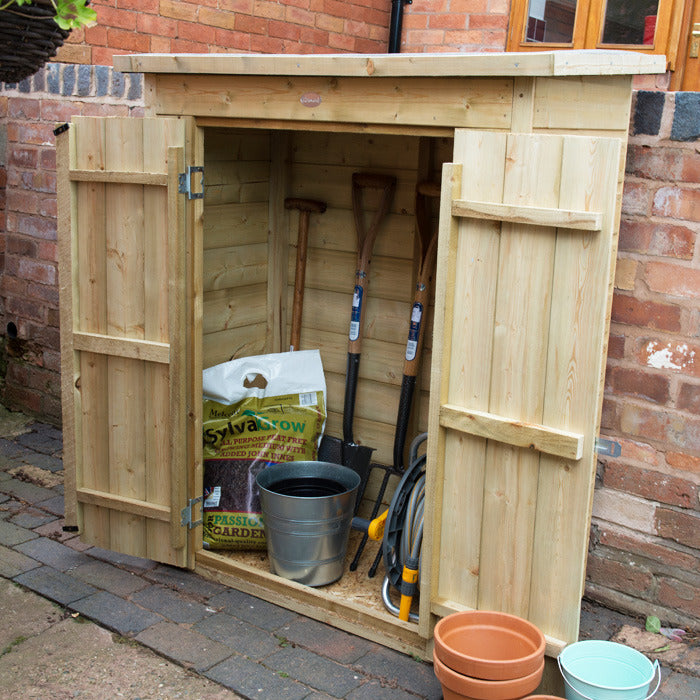 Hartwood Pressure Treated Shiplap Pent Garden Store | Sheds.co.uk