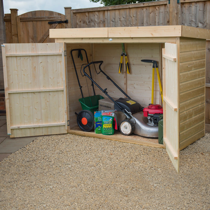 Hartwood Pressure Treated Shiplap Pent Large Outdoor Store | Sheds.co.uk