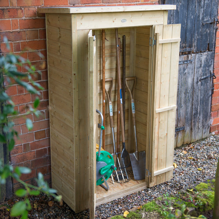 Hartwood Pressure Treated Shiplap Pent Tall Garden Store | Sheds.co.uk