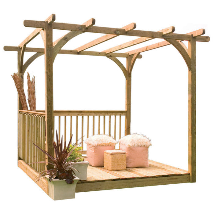 Hartwood Supreme Pergola Decking Kit | Sheds.co.uk