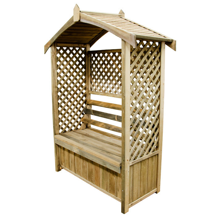 Hartwood Surrey Arbour Seat | Sheds.co.uk