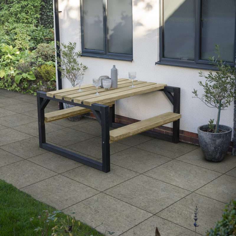 Hartwood Wooden City Picnic Bench | Sheds.co.uk