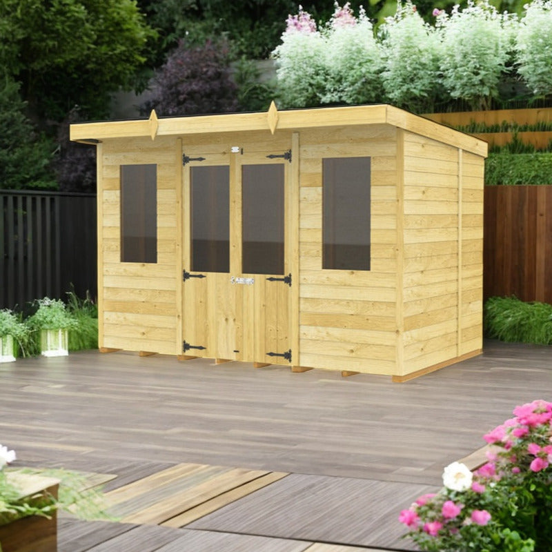 Holt 10' x 5' Alexander Pressure Treated Summer House | Sheds.co.uk
