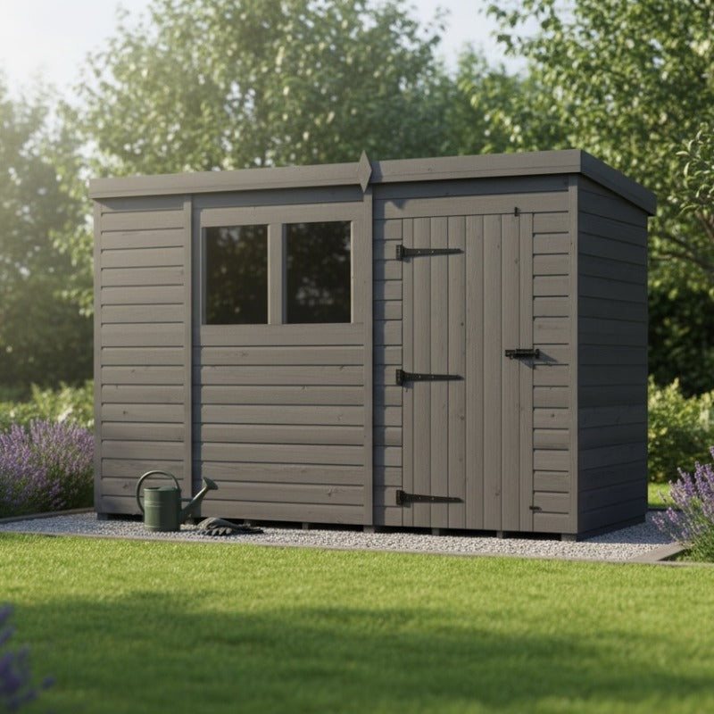Holt 10' x 6' Modular Composite Pent Shed | Sheds.co.uk