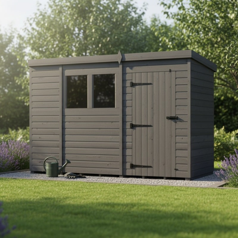 Holt 10' x 7' Modular Composite Pent Shed | Sheds.co.uk
