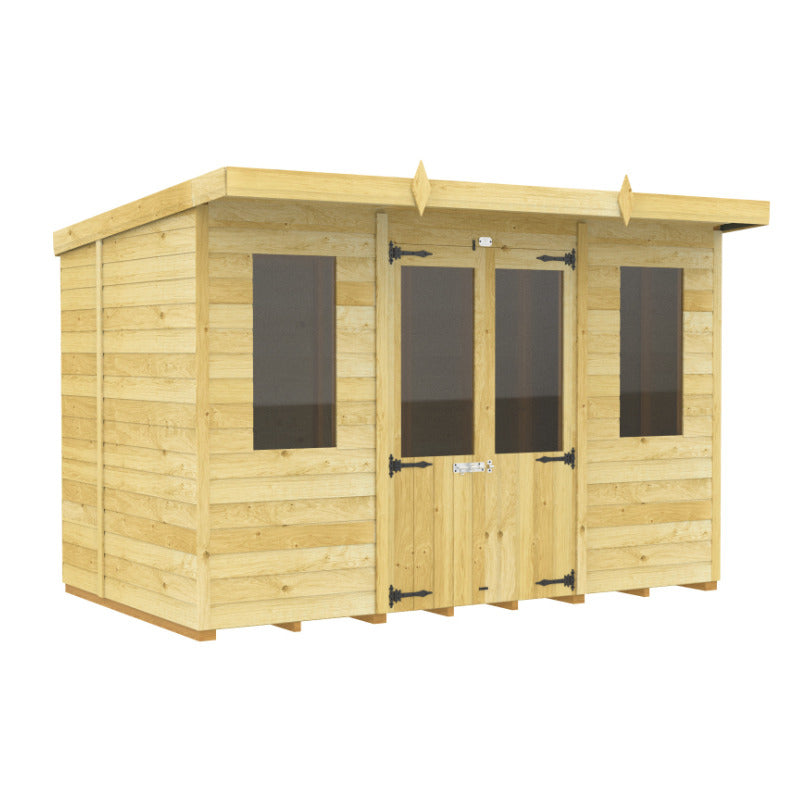 Holt 10' x 8' Alexander Pressure Treated Summer House | Sheds.co.uk