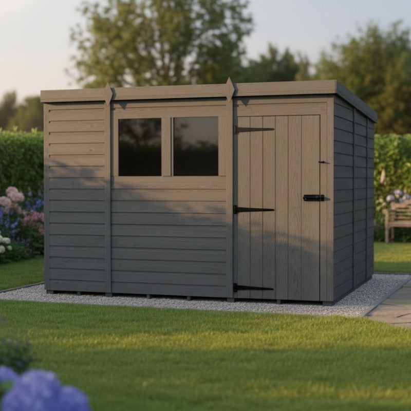 Holt 10' x 9' Modular Composite Pent Shed | Sheds.co.uk