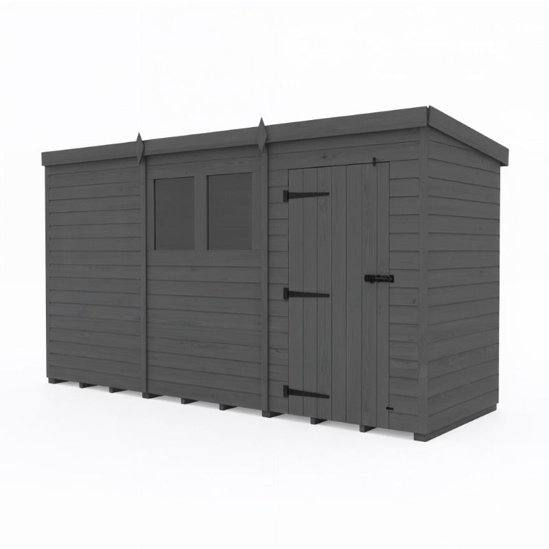 Holt 12' x 4' Modular Composite Pent Shed | Sheds.co.uk