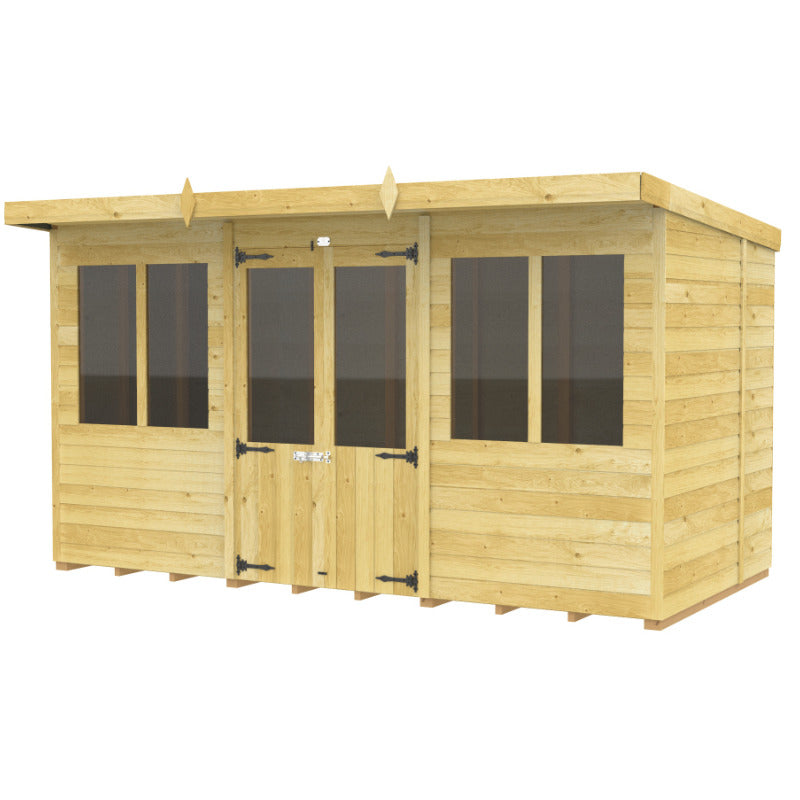 Holt 12' x 6' Alexander Pressure Treated Summer House | Sheds.co.uk