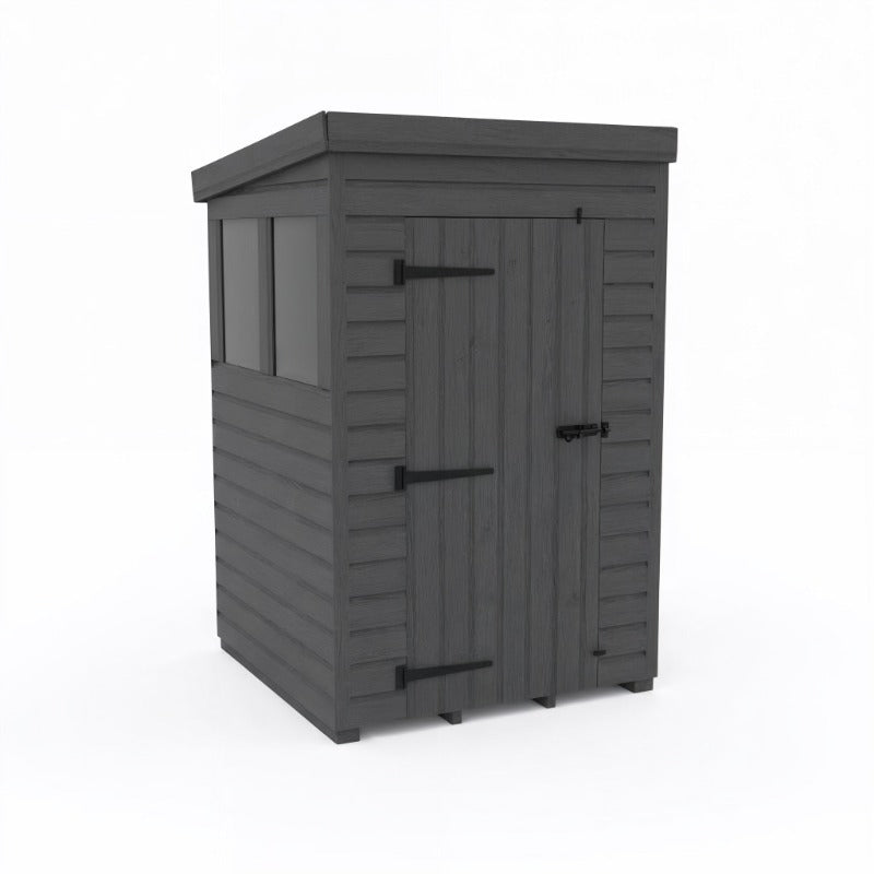 Holt 4' x 4' Modular Composite Pent Shed | Sheds.co.uk
