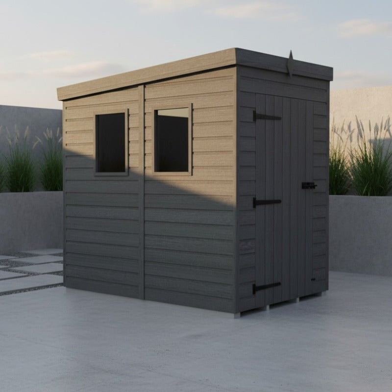 Holt 5' x 10' Modular Composite Pent Shed | Sheds.co.uk
