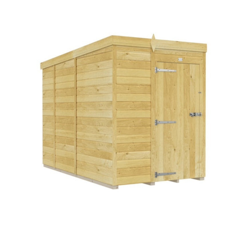 Holt 5' x 9' Pressure Treated Shiplap Modular Pent Shed | Sheds.co.uk