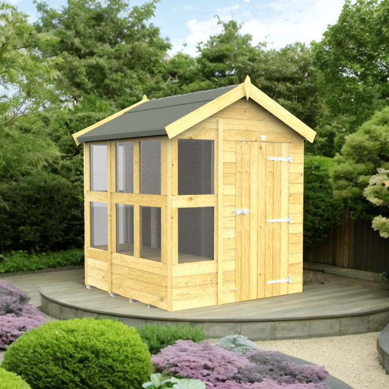 Holt 6' x 6' Pressure Treated Shiplap Modular Apex Potting Shed | Sheds.co.uk