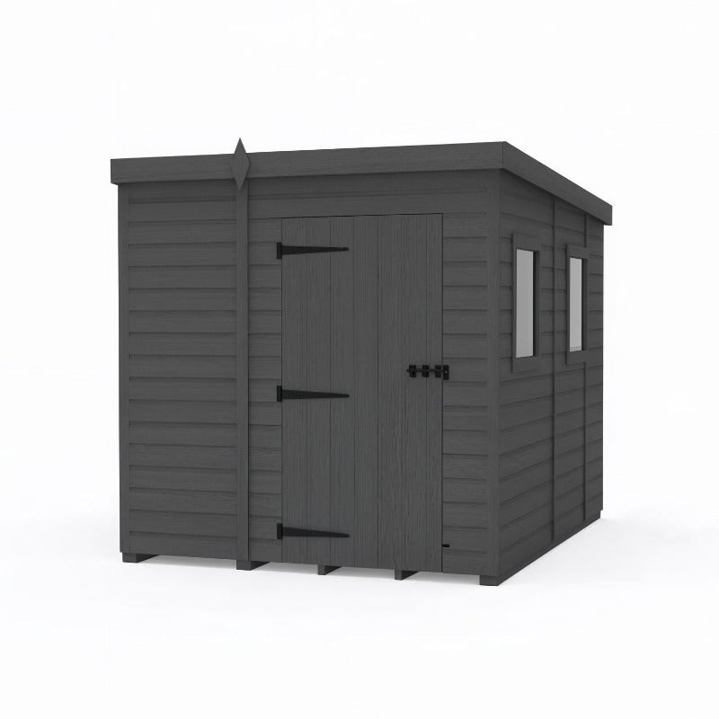 Holt 7' x 9' Modular Composite Pent Shed | Sheds.co.uk