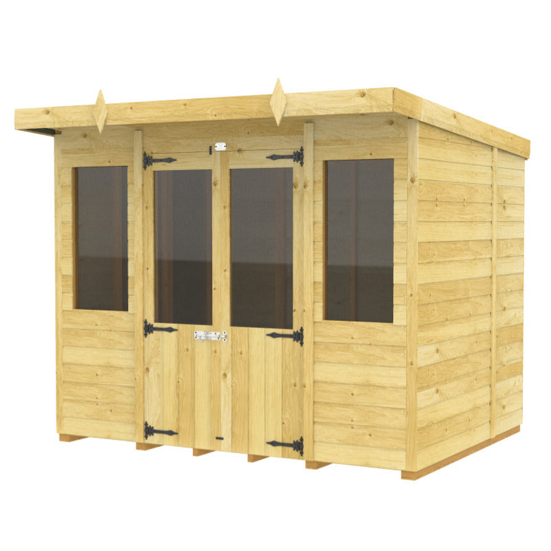 Holt 8' x 5' Alexander Pressure Treated Summer House | Sheds.co.uk