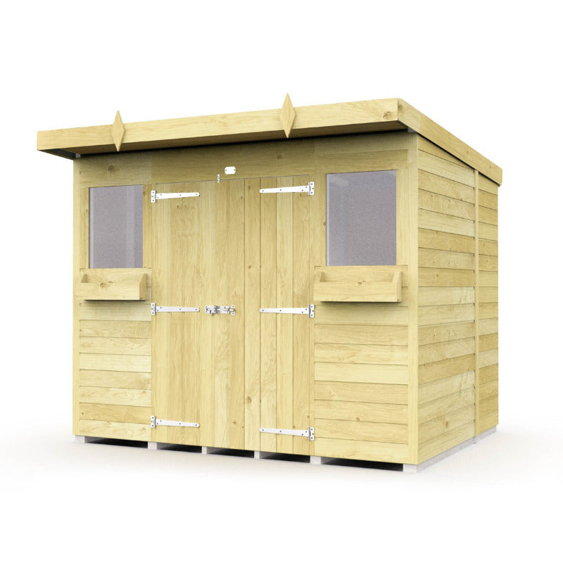 Holt 8' x 8' Handsworth Pressure Treated Summer Shed | Sheds.co.uk