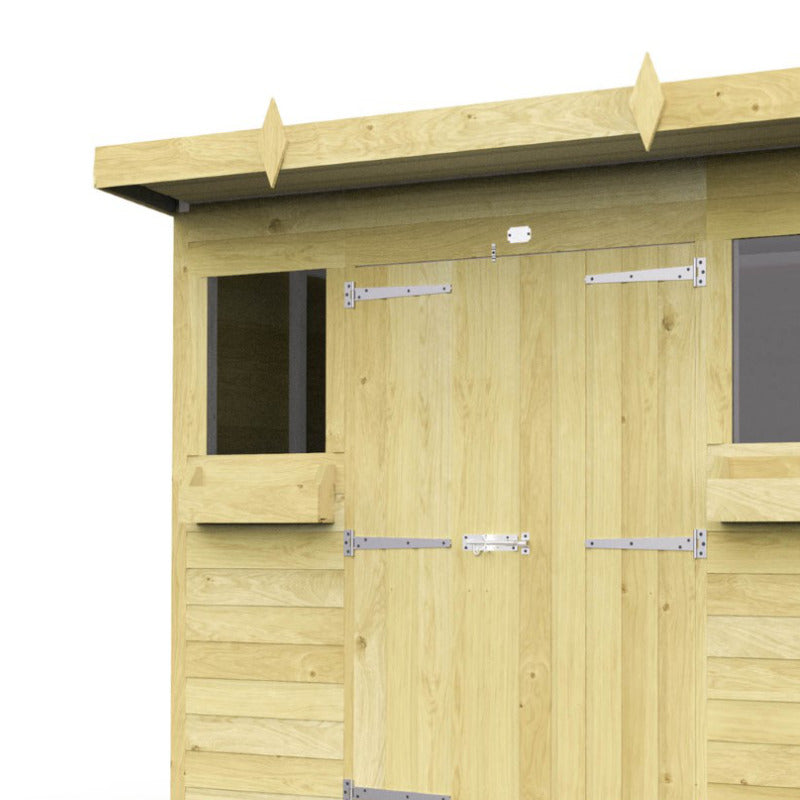 Holt 8' x 8' Handsworth Pressure Treated Summer Shed | Sheds.co.uk