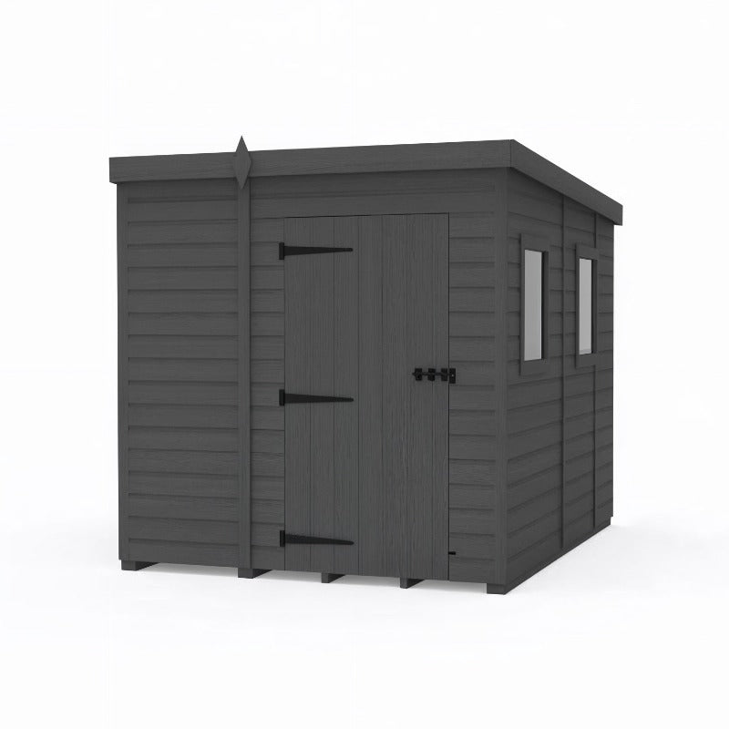 Holt 8' x 8' Modular Composite Pent Shed | Sheds.co.uk