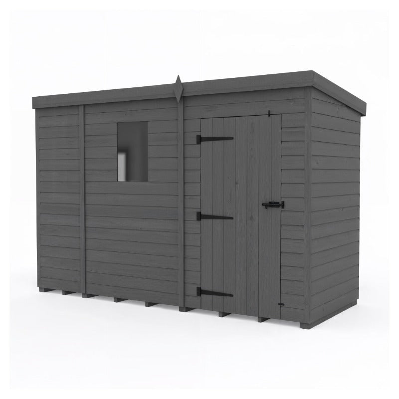 Holt 9' x 7' Modular Composite Pent Shed | Sheds.co.uk